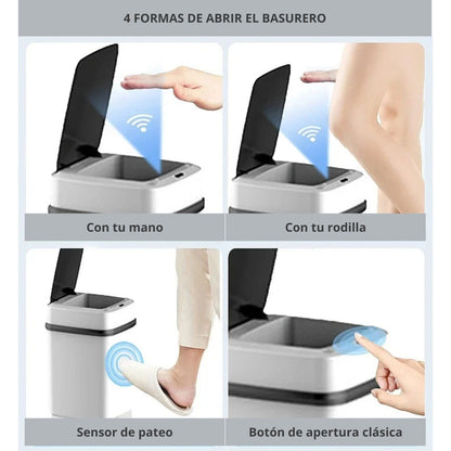 ⭐ Basurero Inteligente con Sensor Automático