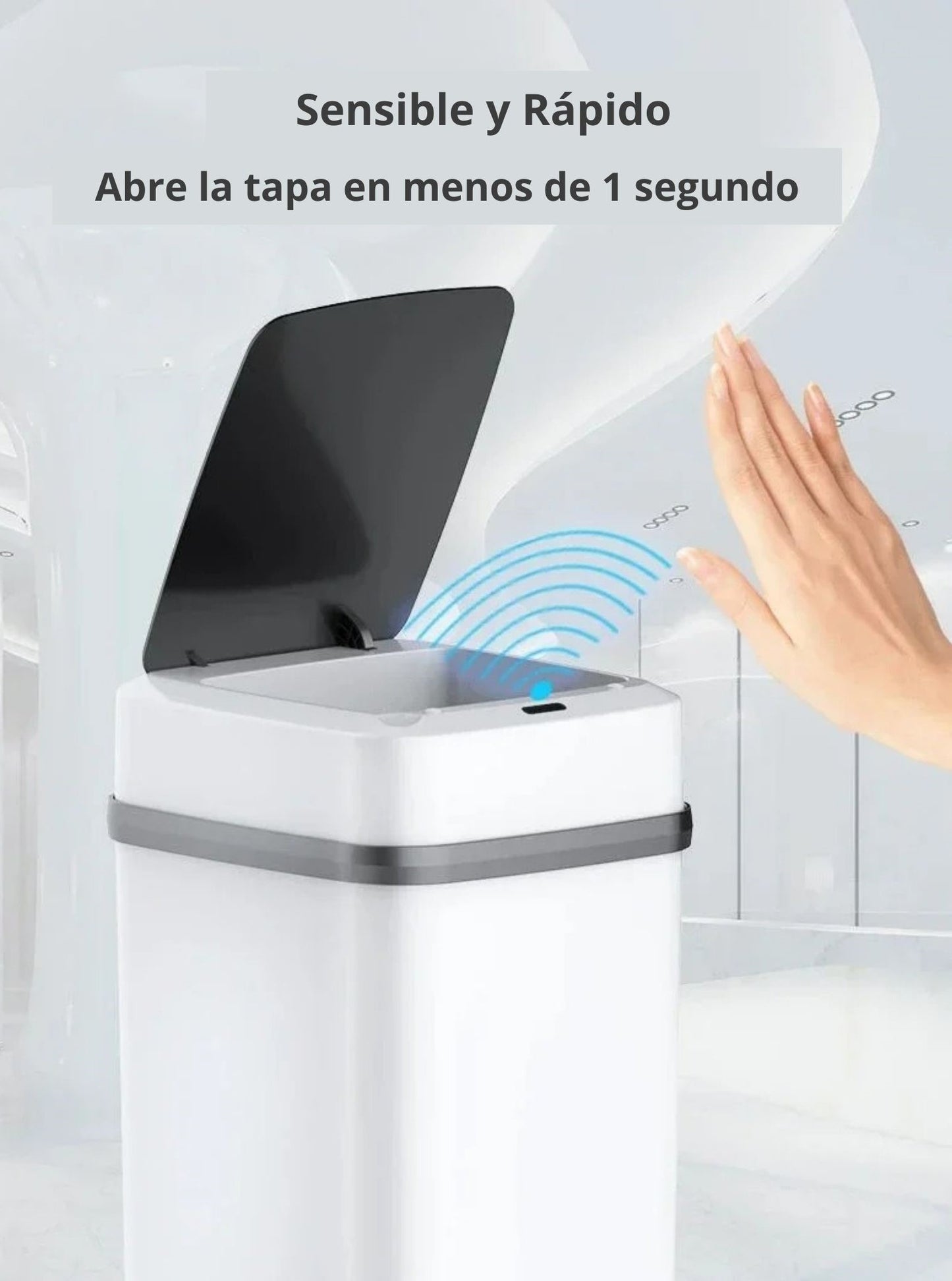 ⭐ Basurero Inteligente con Sensor Automático